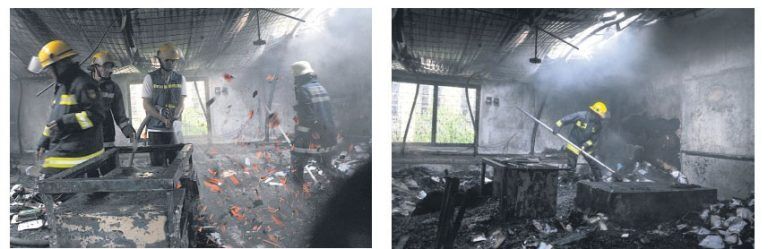 Tri-Chandra’s Library Burnt To Ashes