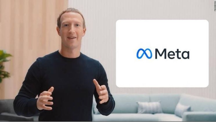 Cover image for Facebook Changes Its Company Name To 'Meta'