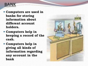 ICT in Bank